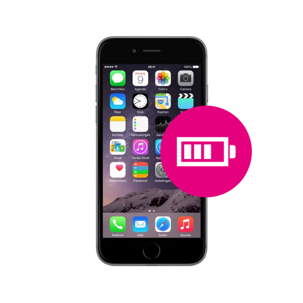 iPhone 6 batterij vervangen alleen de beste batterij garantie bij Tuffel